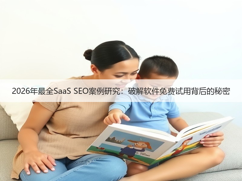 2026年最全SaaS SEO案例研究：破解软件免费试用背后的秘密