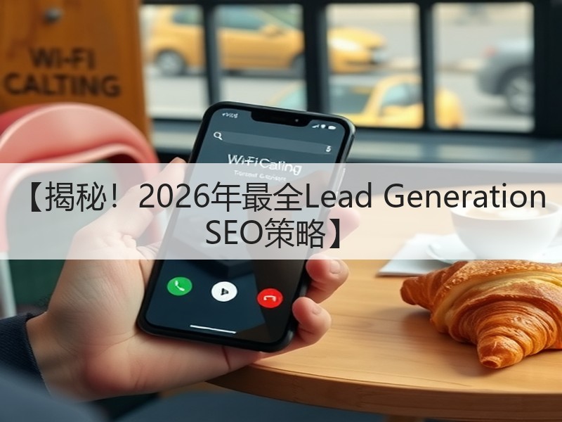 【揭秘！2026年最全Lead Generation SEO策略】(图2)