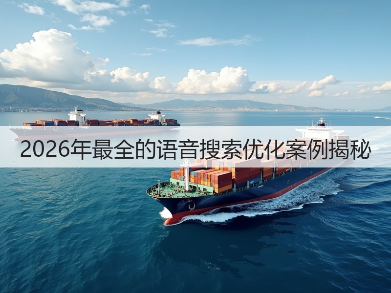 2026年最全的语音搜索优化案例揭秘(图3) 2026年最全的语音搜索优化案例揭秘(图3)