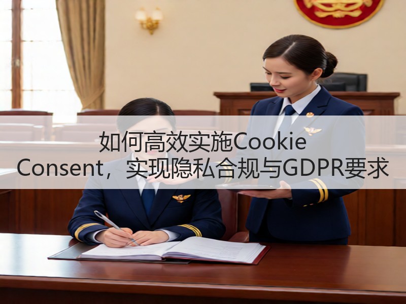 如何高效实施Cookie Consent，实现隐私合规与GDPR要求