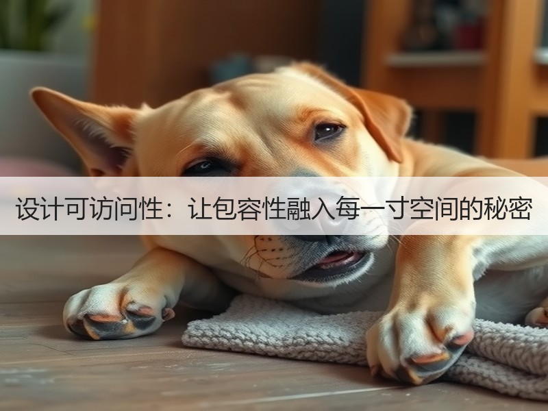 设计可访问性：让包容性融入每一寸空间的秘密