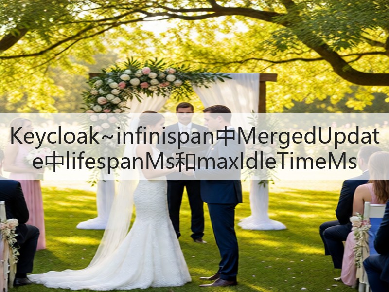 Keycloak~infinispan中MergedUpdate中lifespanMs和maxIdleTimeMs(图3) Keycloak~infinispan中MergedUpdate中lifespanMs和maxIdleTimeMs(图3)