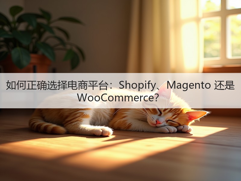 如何正确选择电商平台:Shopify、Magento 还是 WooCommerce?(图3) 如何正确选择电商平台:Shopify、Magento 还是 WooCommerce?(图3)