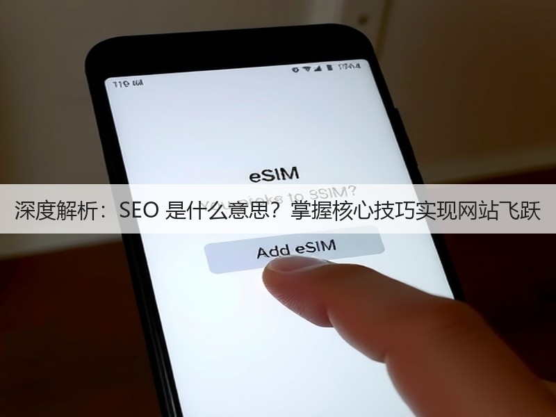 深度解析:SEO 是什么意思?掌握核心技巧实现网站飞跃(图2) 深度解析:SEO 是什么意思?掌握核心技巧实现网站飞跃(图2)