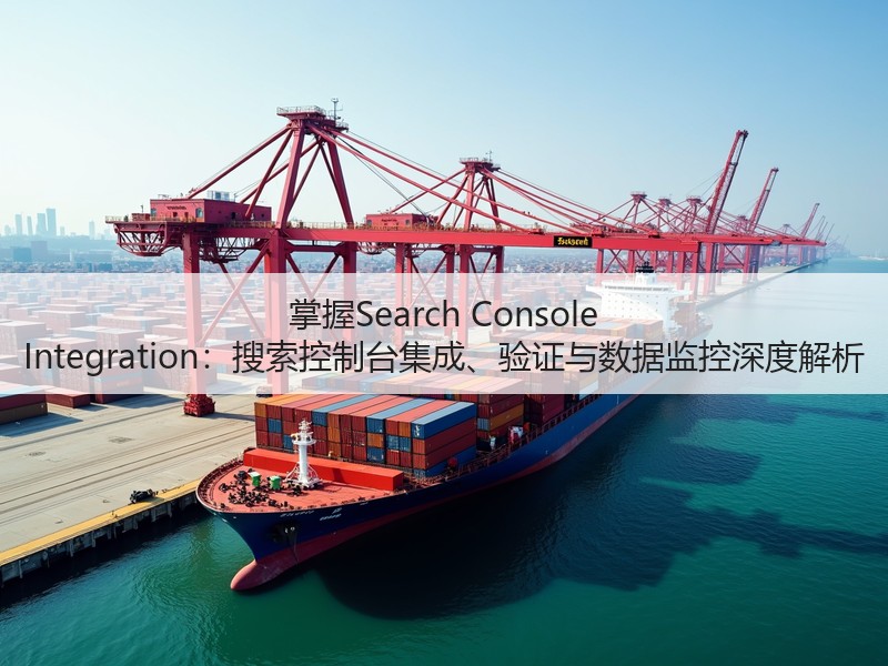 掌握Search Console Integration：搜索控制台集成、验证与数据监控深度解析(图3)