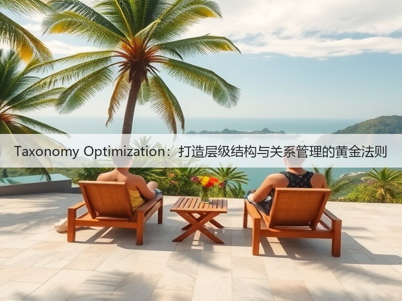 Taxonomy Optimization:打造层级结构与关系管理的黄金法则(图2) Taxonomy Optimization:打造层级结构与关系管理的黄金法则(图2)