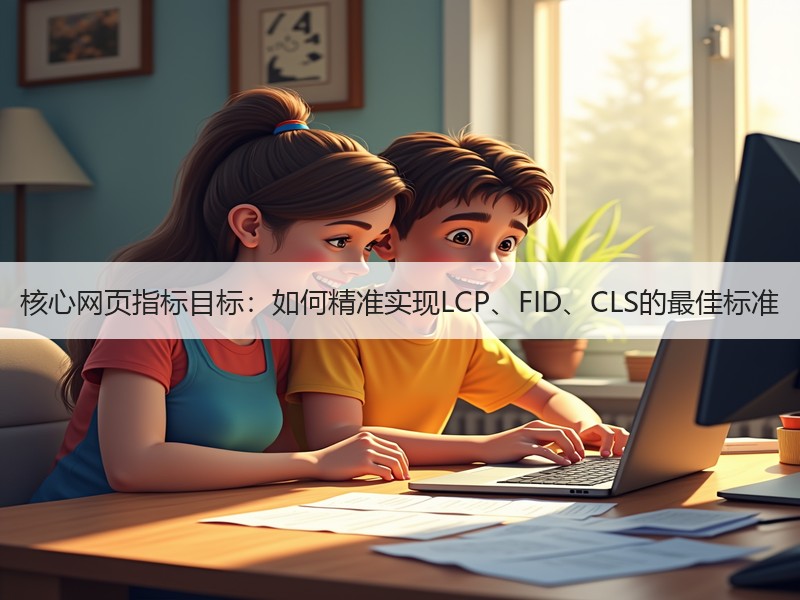 核心网页指标目标：如何精准实现LCP、FID、CLS的最佳标准
