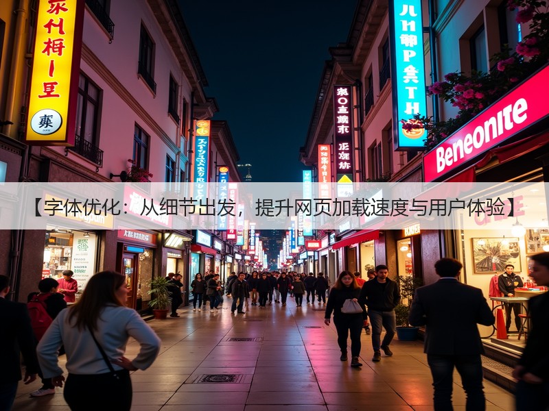 【字体优化:从细节出发,提升网页加载速度与用户体验】(图3) 【字体优化:从细节出发,提升网页加载速度与用户体验】(图3)