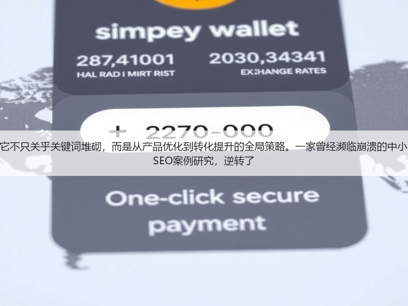 什么才是电商SEO的制胜法宝?它不只关乎关键词堆砌,而是从产品优化到转化提升的全局策略。一家曾经濒临崩溃的中小电商平台,通过一次彻底的电商SEO案例研究,逆转了(图2) 什么才是电商SEO的制胜法宝?它不只关乎关键词堆砌,而是从产品优化到转化提升的全局策略。一家曾经濒临崩溃的中小电商平台,通过一次彻底的电商SEO案例研究,逆转了(图2)