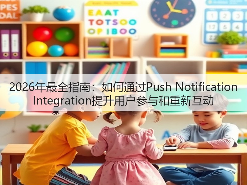 2026年最全指南:如何通过Push Notification Integration提升用户参与和重新互动(图2) 2026年最全指南:如何通过Push Notification Integration提升用户参与和重新互动(图2)
