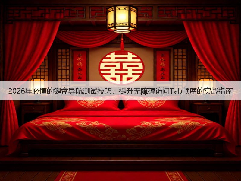 2026年必懂的键盘导航测试技巧:提升无障碍访问Tab顺序的实战指南(图3) 2026年必懂的键盘导航测试技巧:提升无障碍访问Tab顺序的实战指南(图3)