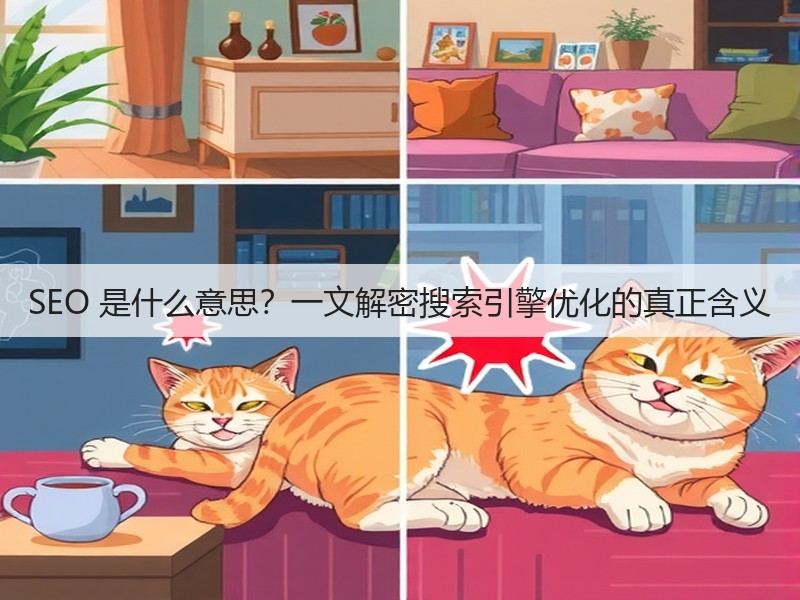 SEO 是什么意思?一文解密搜索引擎优化的真正含义(图1) SEO 是什么意思?一文解密搜索引擎优化的真正含义(图1)