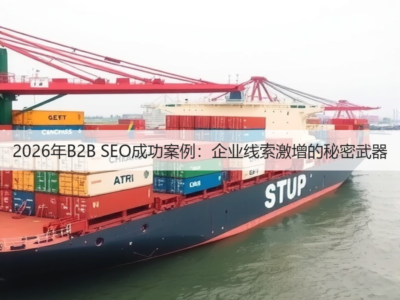 2026年B2B SEO成功案例：企业线索激增的秘密武器