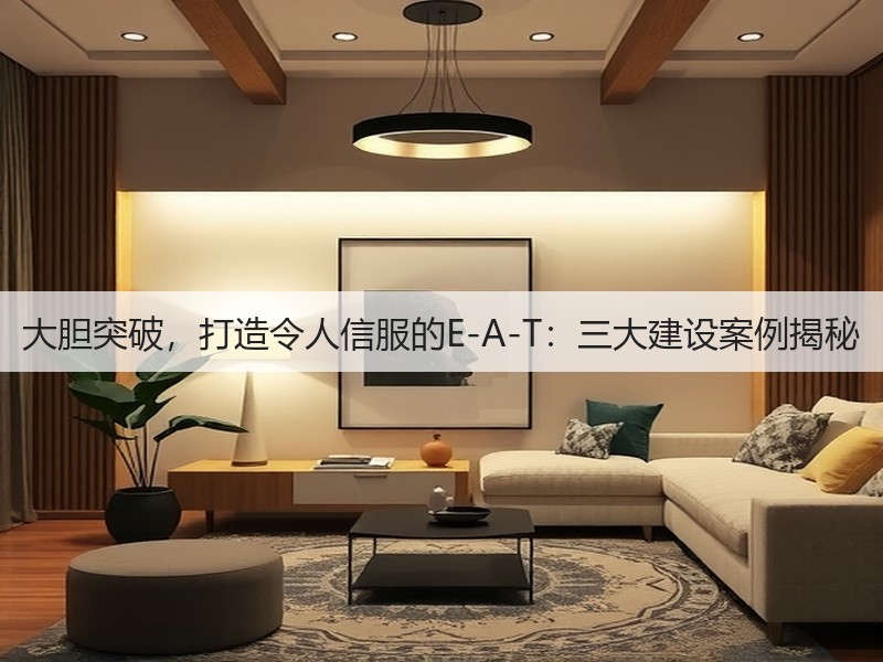 大胆突破，打造令人信服的E-A-T：三大建设案例揭秘(图3)