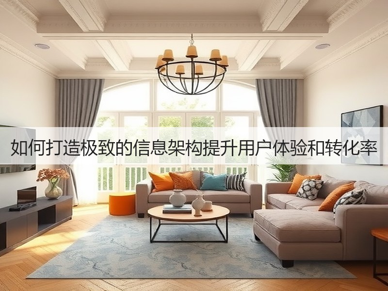 如何打造极致的信息架构提升用户体验和转化率(图3) 如何打造极致的信息架构提升用户体验和转化率(图3)
