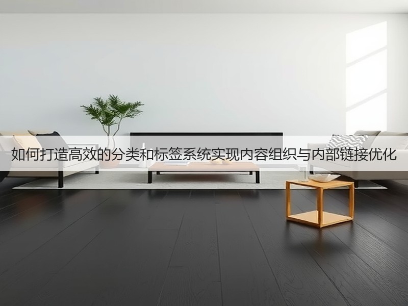 如何打造高效的分类和标签系统实现内容组织与内部链接优化(图3)