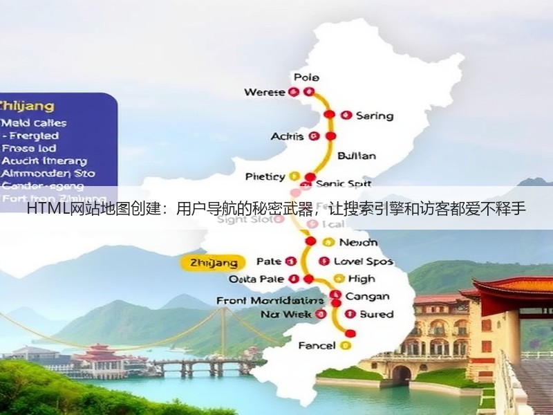 HTML网站地图创建：用户导航的秘密武器，让搜索引擎和访客都爱不释手(图2)