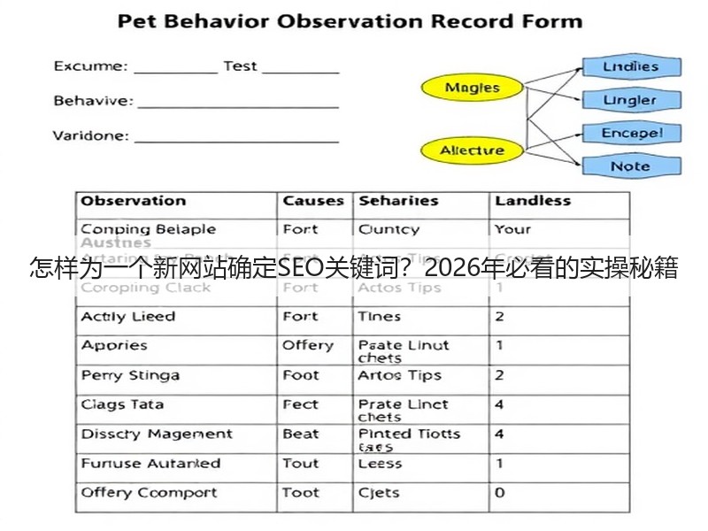 怎样为一个新网站确定SEO关键词？2026年必看的实操秘籍(图3)