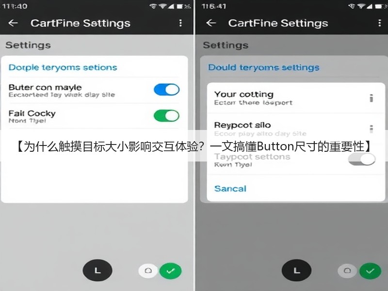 【为什么触摸目标大小影响交互体验？一文搞懂Button尺寸的重要性】(图2)