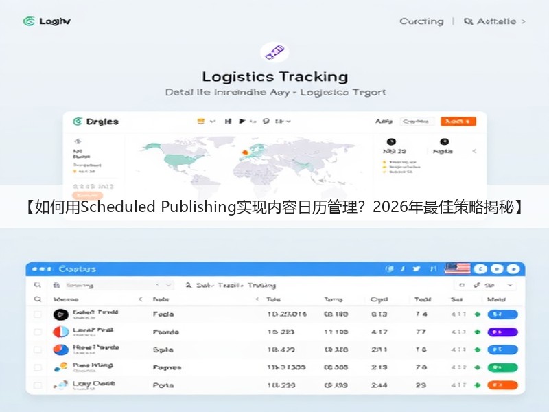 【如何用Scheduled Publishing实现内容日历管理？2026年最佳策略揭秘】(图2)