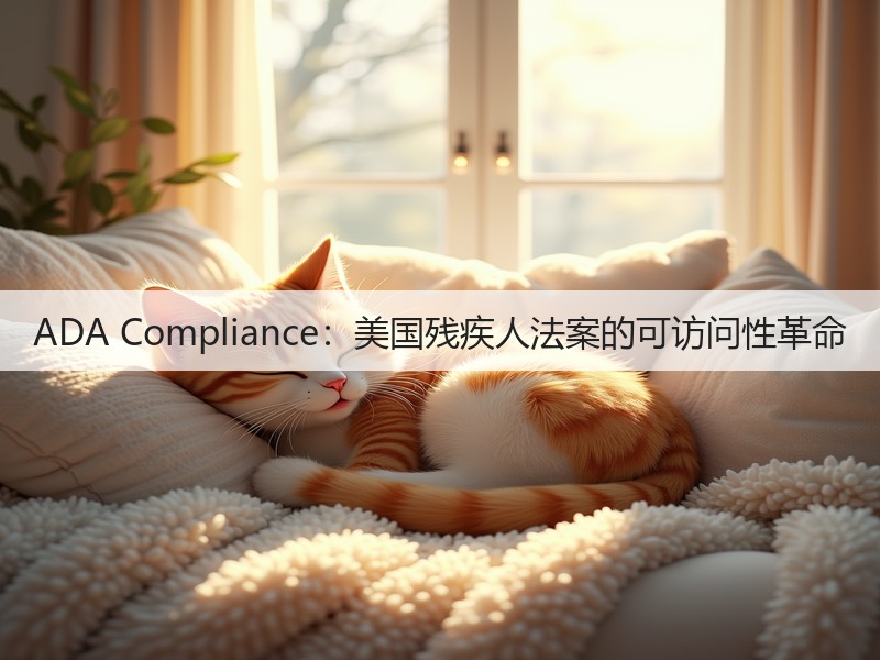 ADA Compliance:美国残疾人法案的可访问性革命(图3) ADA Compliance:美国残疾人法案的可访问性革命(图3)