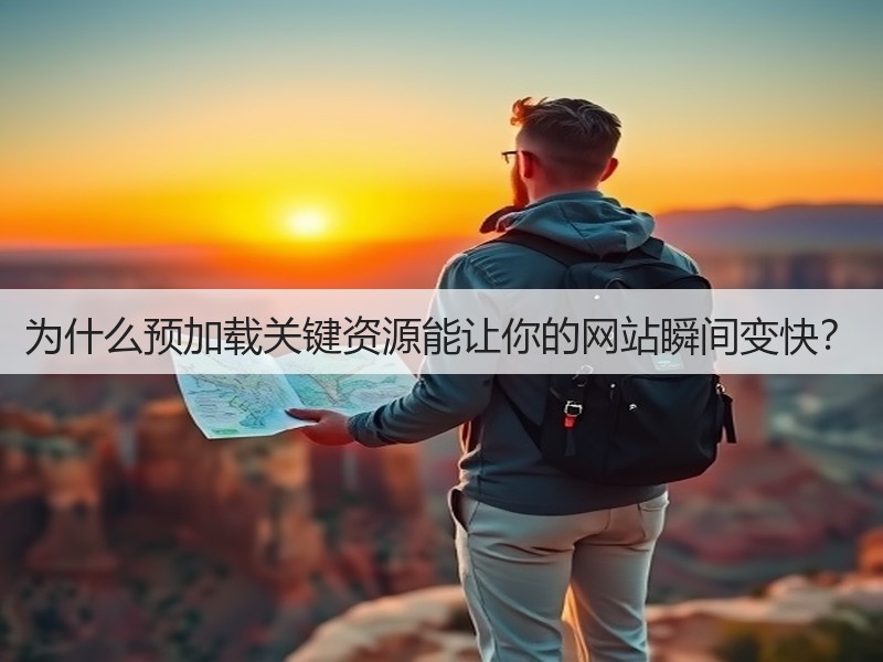 为什么预加载关键资源能让你的网站瞬间变快？(图1)