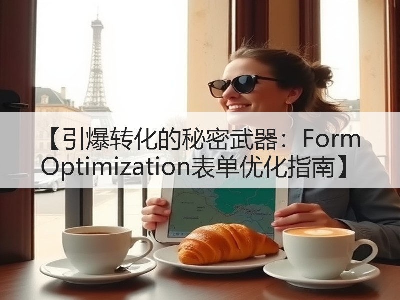 【引爆转化的秘密武器：Form Optimization表单优化指南】