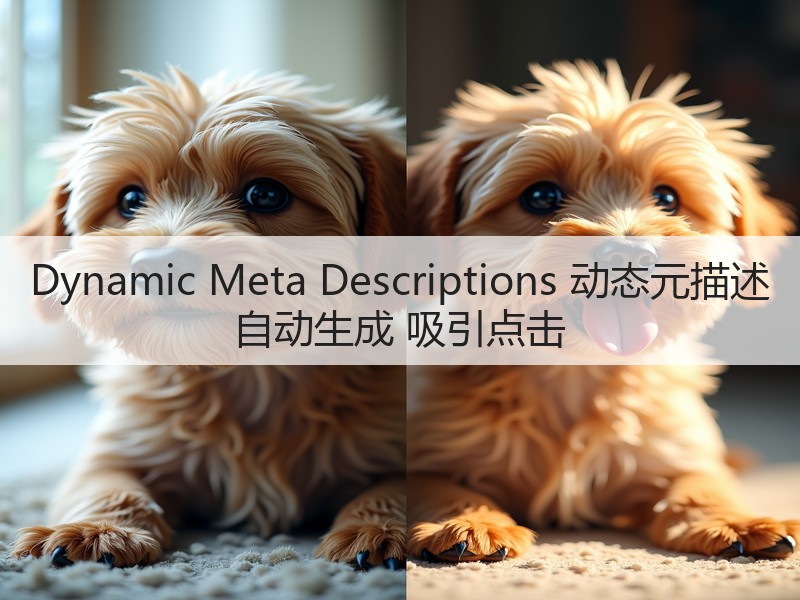 Dynamic Meta Descriptions 动态元描述 自动生成 吸引点击(图2) Dynamic Meta Descriptions 动态元描述 自动生成 吸引点击(图2)