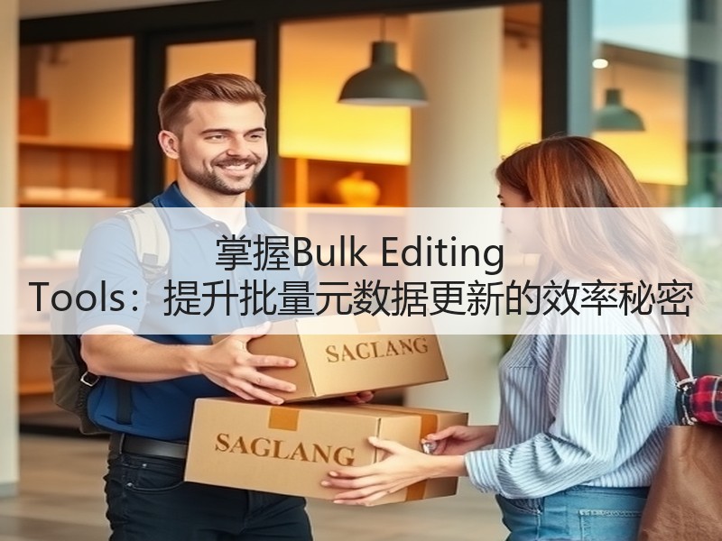 掌握Bulk Editing Tools：提升批量元数据更新的效率秘密