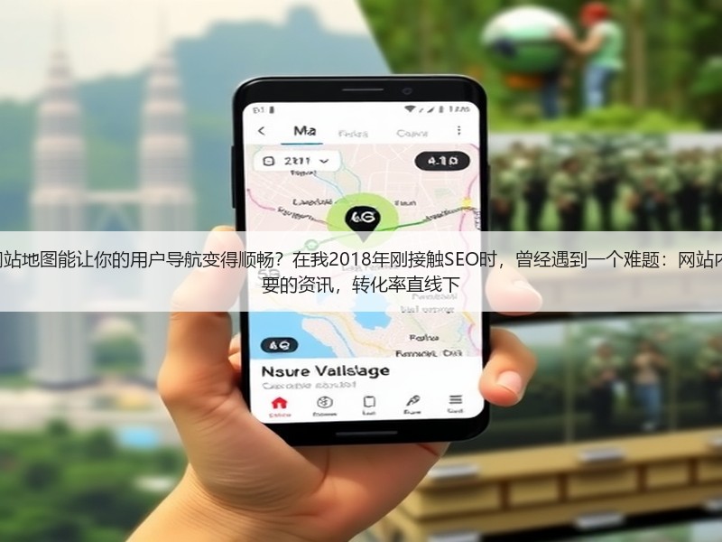 为什么说一个良好的HTML网站地图能让你的用户导航变得顺畅？在我2018年刚接触SEO时，曾经遇到一个难题：网站内容频繁更新，用户找不到想要的资讯，转化率直线下(图3)
