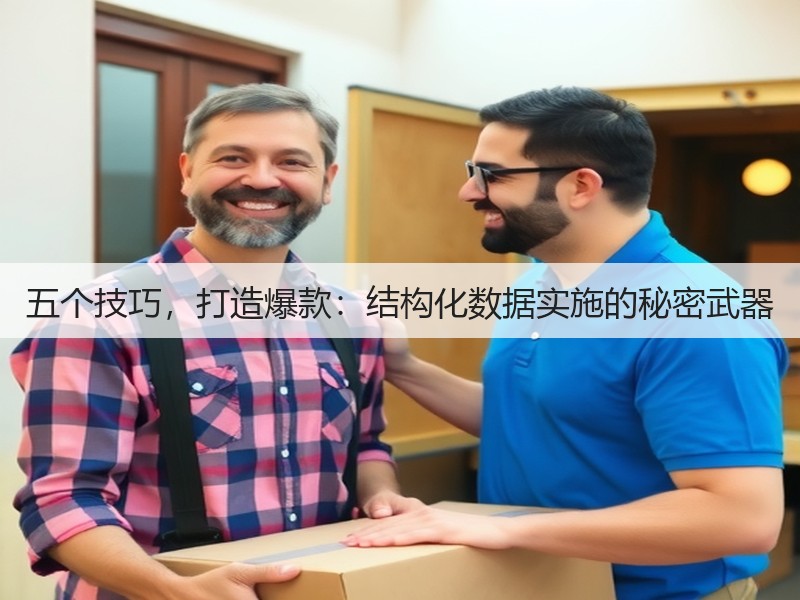 五个技巧,打造爆款:结构化数据实施的秘密武器(图2) 五个技巧,打造爆款:结构化数据实施的秘密武器(图2)
