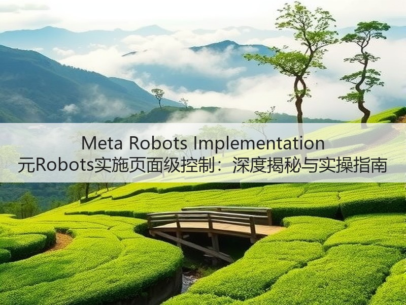 Meta Robots Implementation 元Robots实施页面级控制:深度揭秘与实操指南(图3) Meta Robots Implementation 元Robots实施页面级控制:深度揭秘与实操指南(图3)