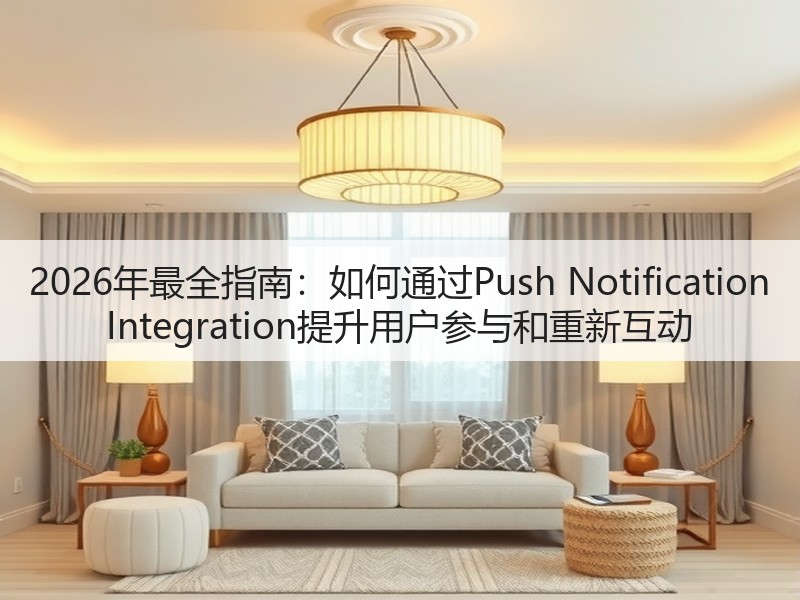 2026年最全指南:如何通过Push Notification Integration提升用户参与和重新互动(图3) 2026年最全指南:如何通过Push Notification Integration提升用户参与和重新互动(图3)