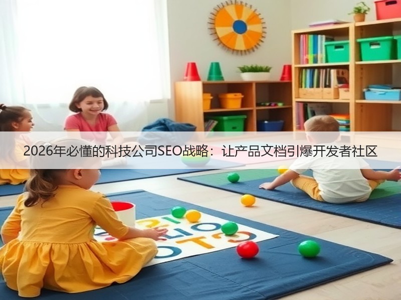 2026年必懂的科技公司SEO战略：让产品文档引爆开发者社区