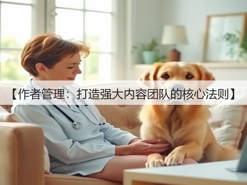 【作者管理:打造强大内容团队的核心法则】(图3) 【作者管理:打造强大内容团队的核心法则】(图3)