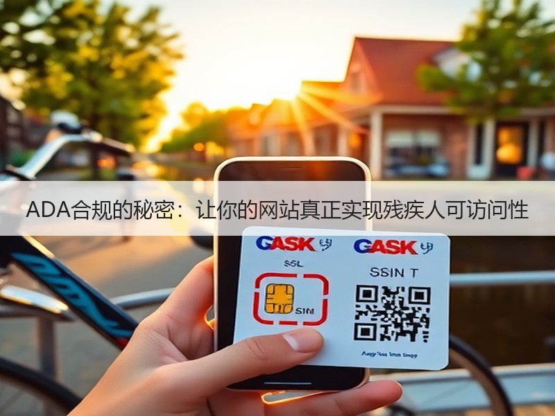 ADA合规的秘密：让你的网站真正实现残疾人可访问性