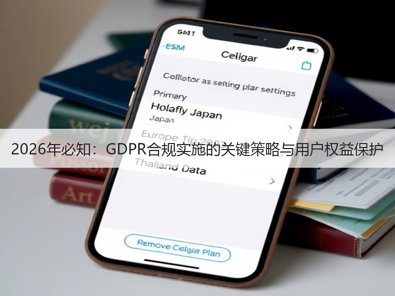 2026年必知：GDPR合规实施的关键策略与用户权益保护