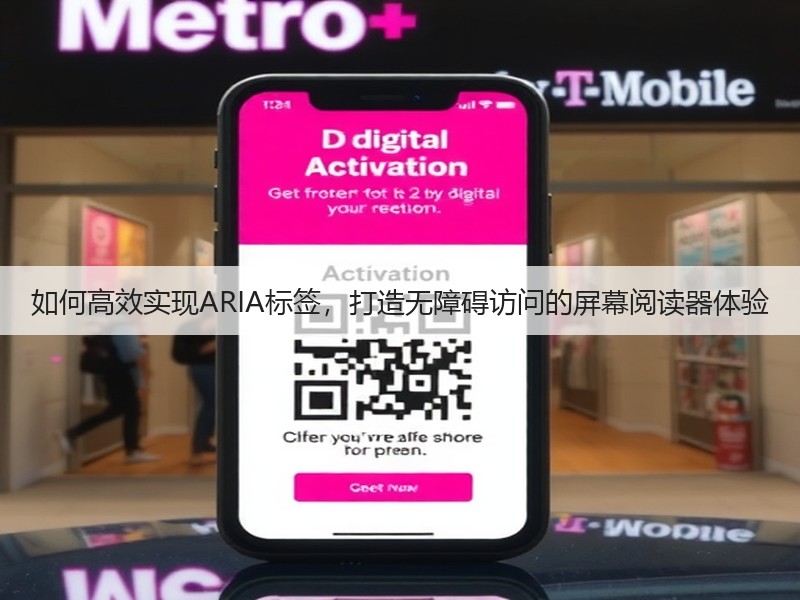 如何高效实现ARIA标签,打造无障碍访问的屏幕阅读器体验(图3) 如何高效实现ARIA标签,打造无障碍访问的屏幕阅读器体验(图3)