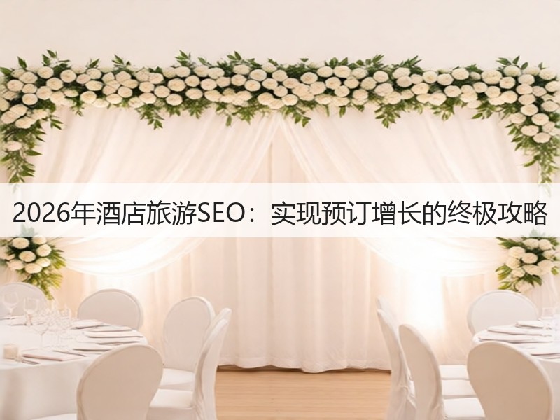 2026年酒店旅游SEO：实现预订增长的终极攻略(图3)