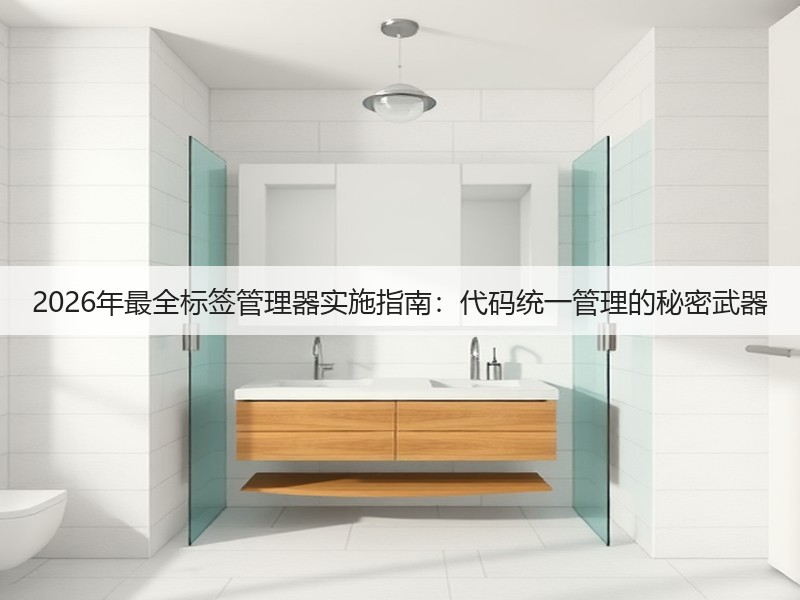 2026年最全标签管理器实施指南：代码统一管理的秘密武器(图3)