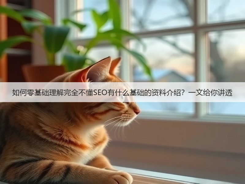 如何零基础理解完全不懂SEO有什么基础的资料介绍？一文给你讲透(图3)