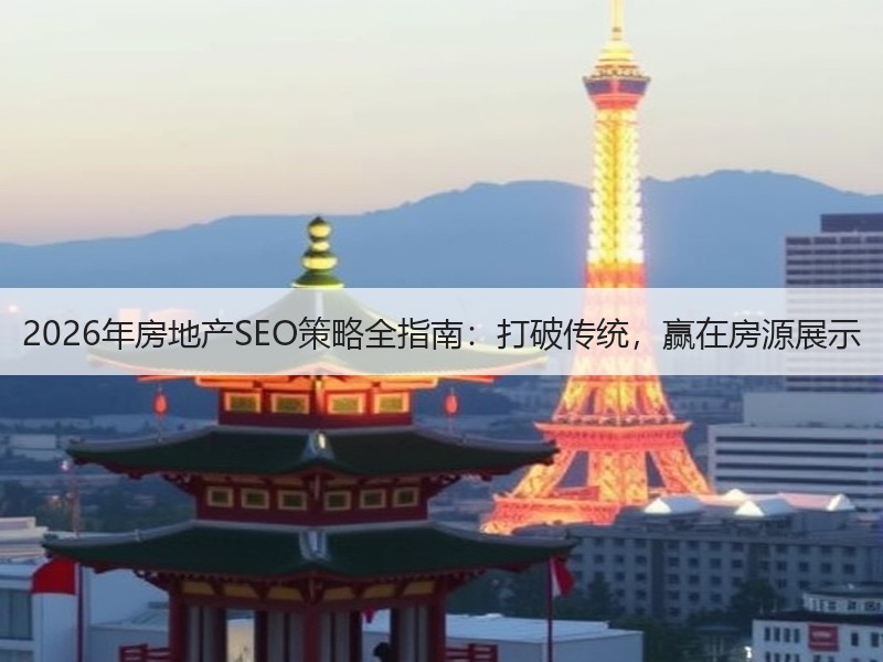2026年房地产SEO策略全指南：打破传统，赢在房源展示