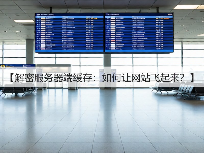 【解密服务器端缓存：如何让网站飞起来？】(图1)