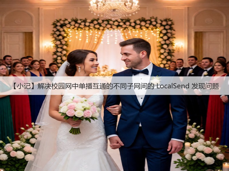 【小记】解决校园网中单播互通的不同子网间的 LocalSend 发现问题(图1)