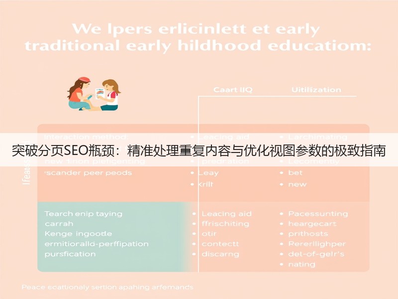 突破分页SEO瓶颈:精准处理重复内容与优化视图参数的极致指南(图2) 突破分页SEO瓶颈:精准处理重复内容与优化视图参数的极致指南(图2)
