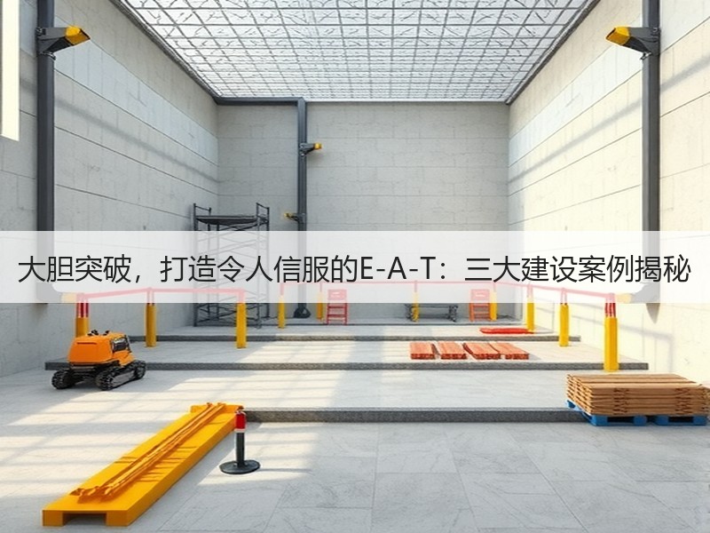 大胆突破，打造令人信服的E-A-T：三大建设案例揭秘