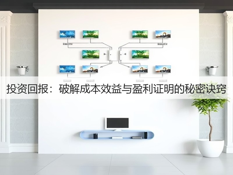 投资回报:破解成本效益与盈利证明的秘密诀窍(图2) 投资回报:破解成本效益与盈利证明的秘密诀窍(图2)