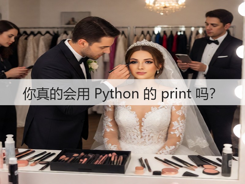 你真的会用 Python 的 print 吗?(图2) 你真的会用 Python 的 print 吗?(图2)