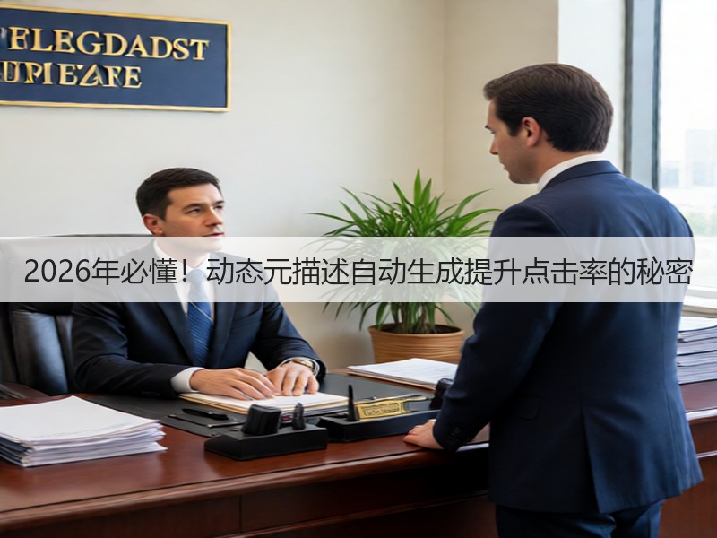 2026年必懂！动态元描述自动生成提升点击率的秘密(图2)
