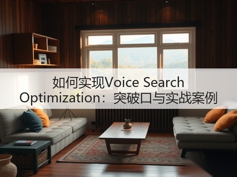 如何实现Voice Search Optimization：突破口与实战案例(图3)